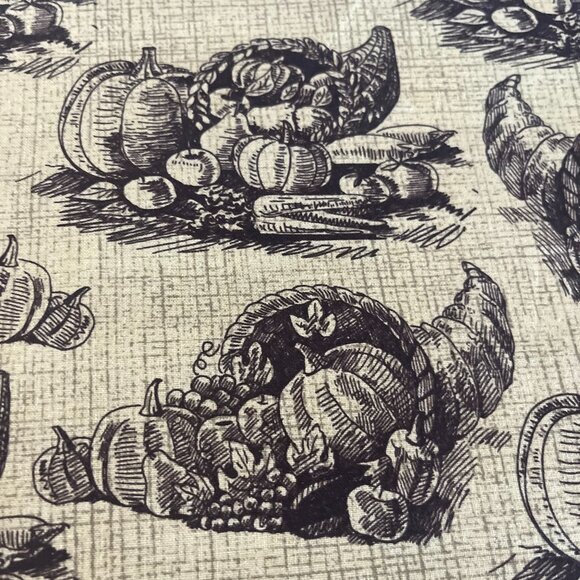 Fall HARVEST BLESSINGS Handmade Cotton Pillowcase fits a Standard or Queen - Picture 1 of 2